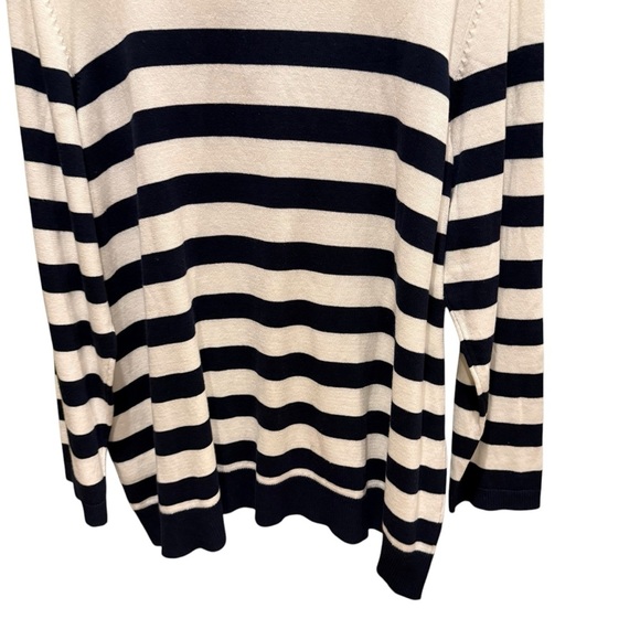 Kim Rogers Womens Intarsia Sweater Pink Sequin Bow Womans Plus 2X Casual Wear - Picture 9 of 11